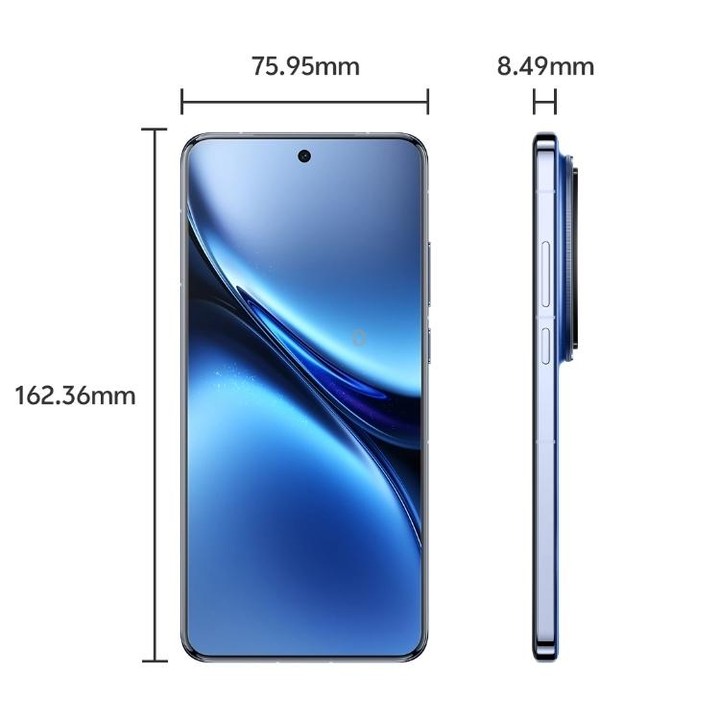 vivo X200 Pro, 16GB+1TB, Face ID / Screen Fingerprint Identification, 6.78 inch Android 15 Dimensity 9400 Octa Core, OTG, NFC, N