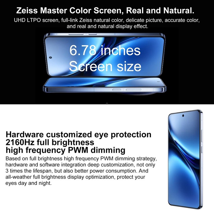 vivo X200 Pro, 16GB+1TB, Face ID / Screen Fingerprint Identification, 6.78 inch Android 15 Dimensity 9400 Octa Core, OTG, NFC, N
