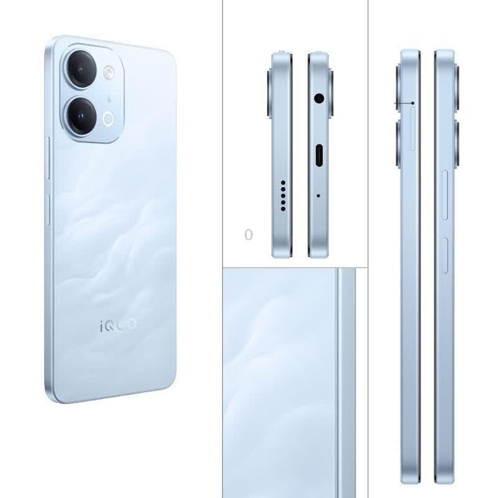 vivo iQOO Z11i, 8GB+128GB, 6.74 inch Android 16 OriginOS 6 Snapdragon 4 Gen 2 Octa Core, OTG, Network: 5G (Baby Blue)