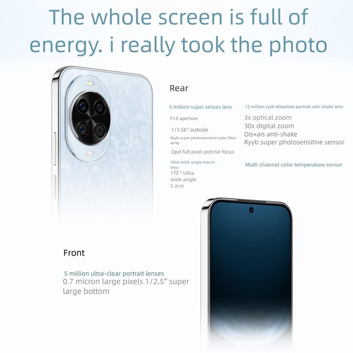 Huawei nova 14 Kunlun Glass, 12GB+512GB, Side Fingerprint Identification, 6.7 inch HarmonyOS 5.0, NFC, OTG, Not Support Google P