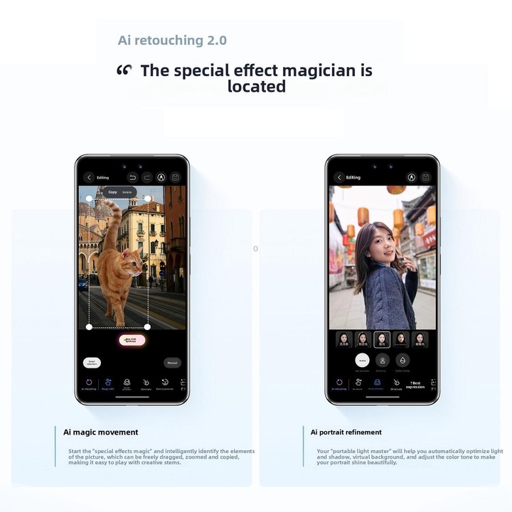 Huawei nova 14 Pro, 12GB+256GB, Side Fingerprint Identification, 6.78 inch HarmonyOS 5.0, NFC, OTG, Not Support Google Play (Whi