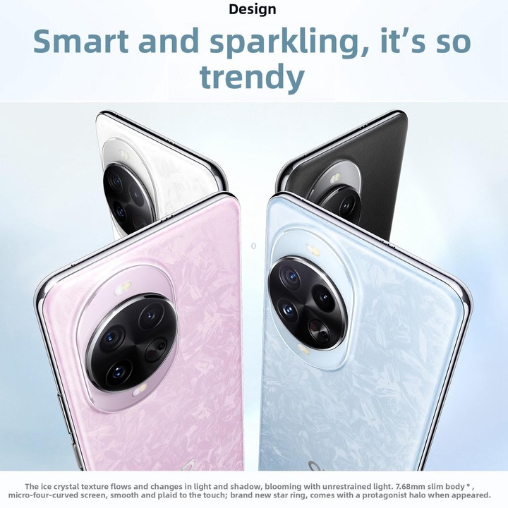 Huawei nova 14 Pro, 12GB+512GB, Side Fingerprint Identification, 6.78 inch HarmonyOS 5.0, NFC, OTG, Not Support Google Play (Whi