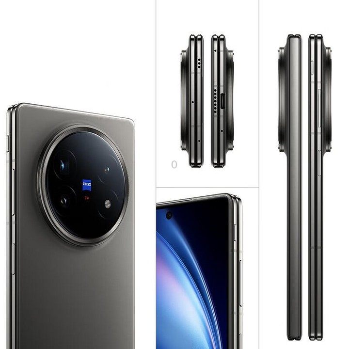 vivo X Fold5, 12GB+256GB, 8.03 inch + 6.53 inch Android 15 OriginOS 5 Snapdragon 8 Gen 3 Octa Core, OTG, NFC, Network: 5G (Grey)