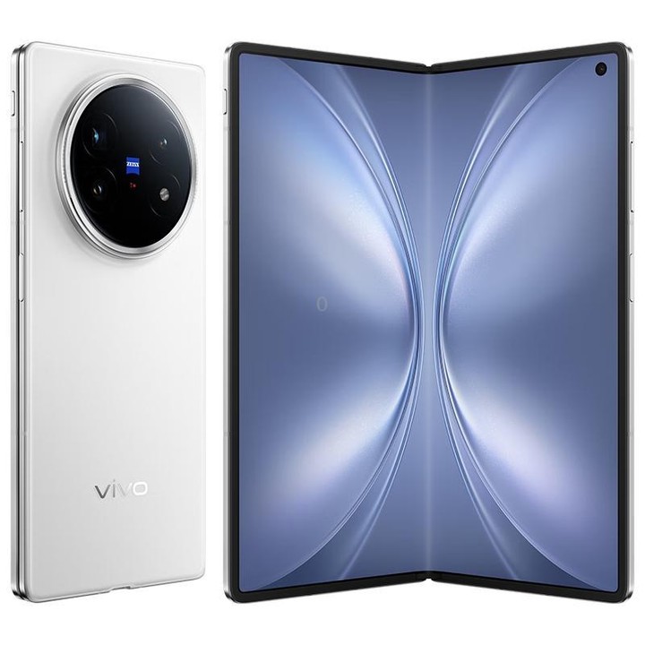 vivo X Fold5, 12GB+512GB, 8.03 inch + 6.53 inch Android 15 OriginOS 5 Snapdragon 8 Gen 3 Octa Core, OTG, NFC, Network: 5G (White