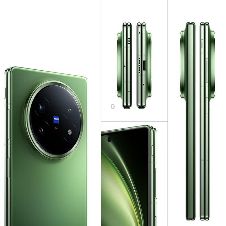 vivo X Fold5, 16GB+512GB, 8.03 inch + 6.53 inch Android 15 OriginOS 5 Snapdragon 8 Gen 3 Octa Core, OTG, NFC, Network: 5G (Green