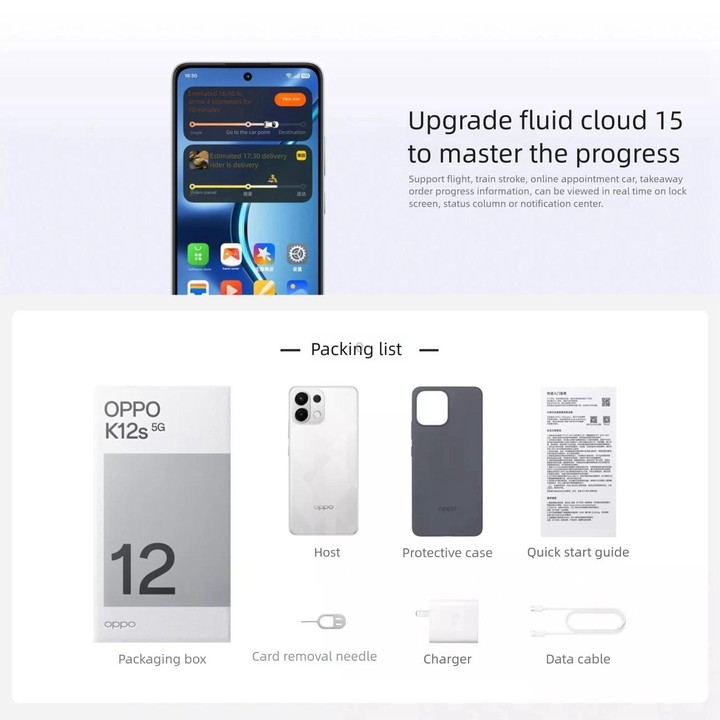 OPPO K12s 5G, 12GB+512GB, Screen Fingerprint, 6.67 inch ColorOS 15.0 Snapdragon 6 Gen 4 Octa Core, NFC, Network: 5G (Purple)