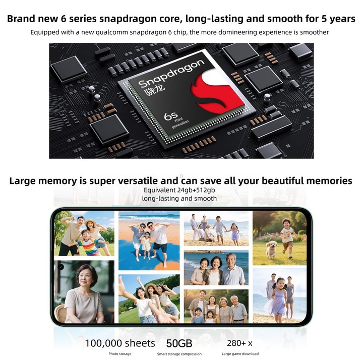 Honor Play 70 Plus, 12GB+256GB, Side Fingerprint, 6.77 inch MagicOS 9.0 Snapdragon 6s Gen 3 Octa Core, Network: 5G, NFC, OTG, No