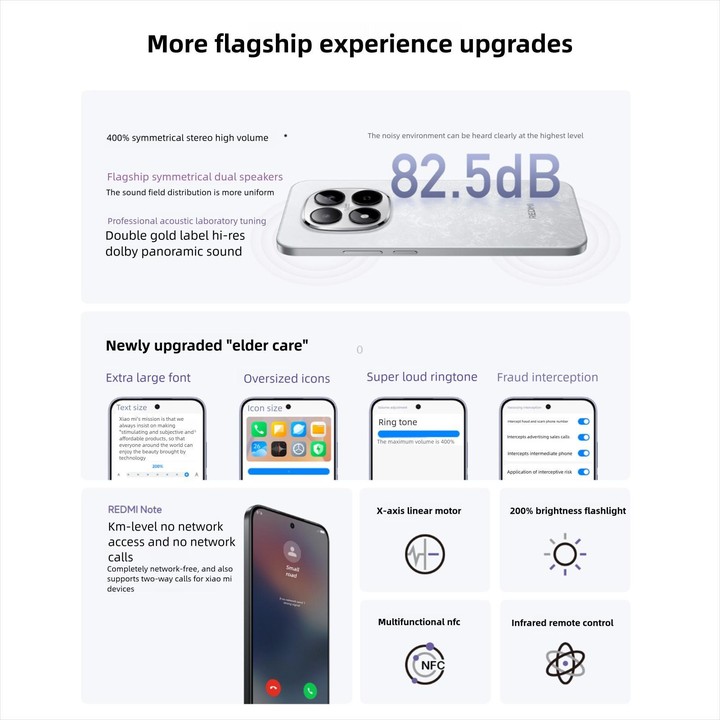 Xiaomi Redmi Note 15 Pro 5G, 12GB+256GB, 6.83 inch Xiaomi HyperOS 2 Dimensity 7400-Ultra Octa Core, Network: 5G, NFC (Sky Blue)