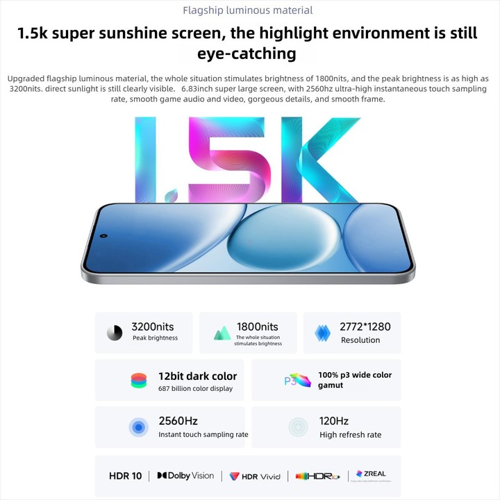 Xiaomi Redmi Note 15 Pro 5G, 12GB+256GB, 6.83 inch Xiaomi HyperOS 2 Dimensity 7400-Ultra Octa Core, Network: 5G, NFC (Sky Blue)