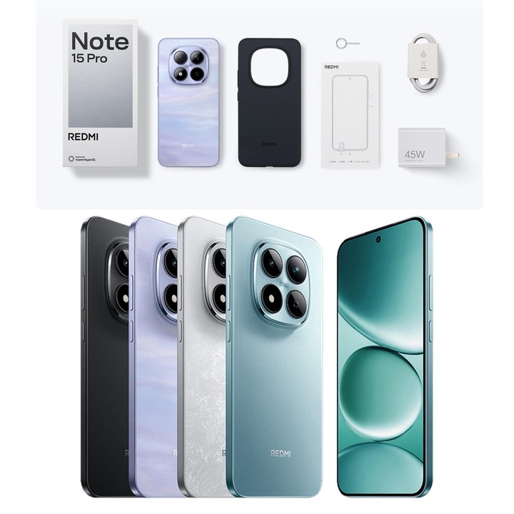 Xiaomi Redmi Note 15 Pro 5G, 12GB+256GB, 6.83 inch Xiaomi HyperOS 2 Dimensity 7400-Ultra Octa Core, Network: 5G, NFC (Sky Blue)