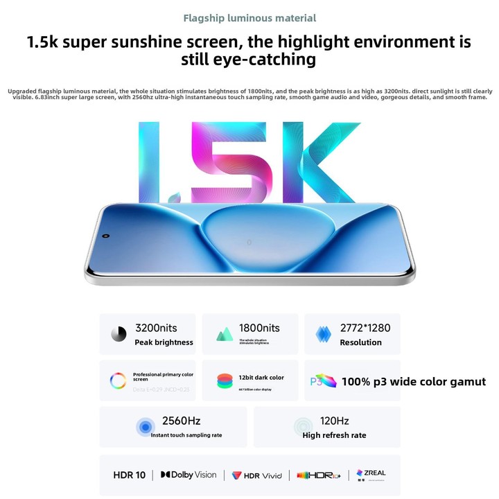 Xiaomi Redmi Note 15 Pro+ 5G, 16GB+512GB, 6.83 inch Xiaomi HyperOS 2 Snapdragon 7s Gen 4 Octa Core, Network: 5G, NFC (Black)