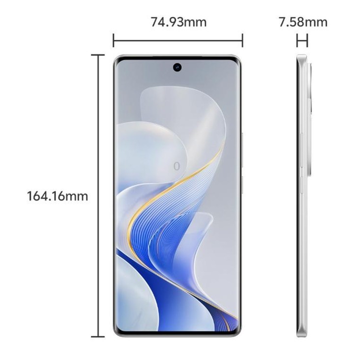 vivo S19 Pro, 16GB+256GB, Face ID / Screen Fingerprint Identification, 6.78 inch Android 14 Dimensity 9200+ Octa Core, OTG, NFC,