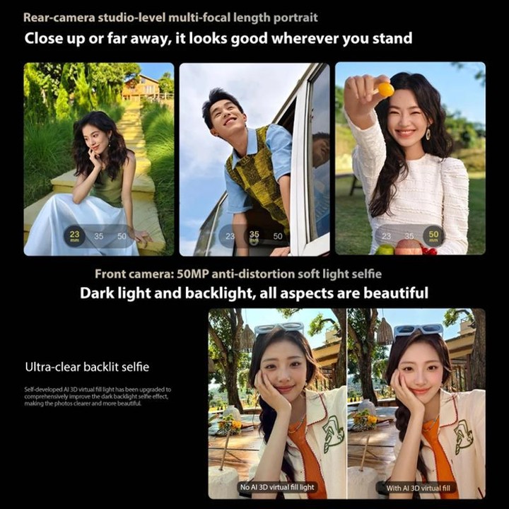 vivo S20, 12GB+512GB, Face ID / Screen Fingerprint Identification, 6.67 inch Android 15 Snapdragon 7 Gen 3 Octa Core, OTG, NFC,