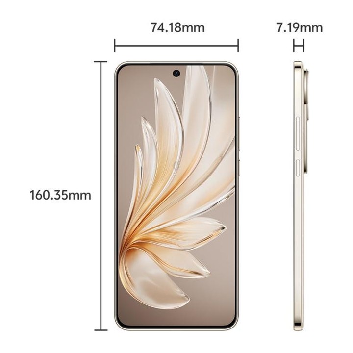 vivo S20, 16GB+512GB, Face ID / Screen Fingerprint Identification, 6.67 inch Android 15 Snapdragon 7 Gen 3 Octa Core, OTG, NFC,