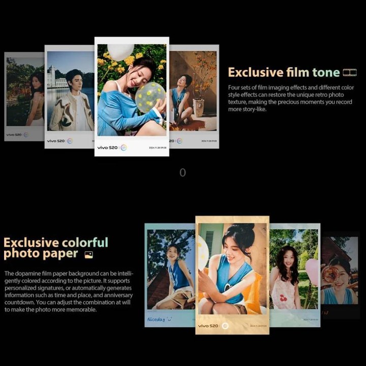 vivo S20, 16GB+512GB, Face ID / Screen Fingerprint Identification, 6.67 inch Android 15 Snapdragon 7 Gen 3 Octa Core, OTG, NFC,