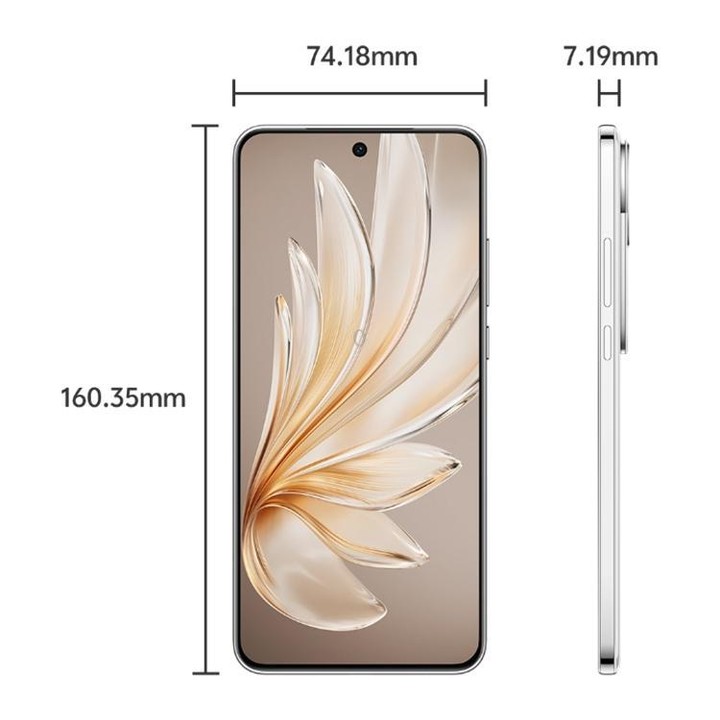 vivo S20, 16GB+512GB, Face ID / Screen Fingerprint Identification, 6.67 inch Android 15 Snapdragon 7 Gen 3 Octa Core, OTG, NFC,