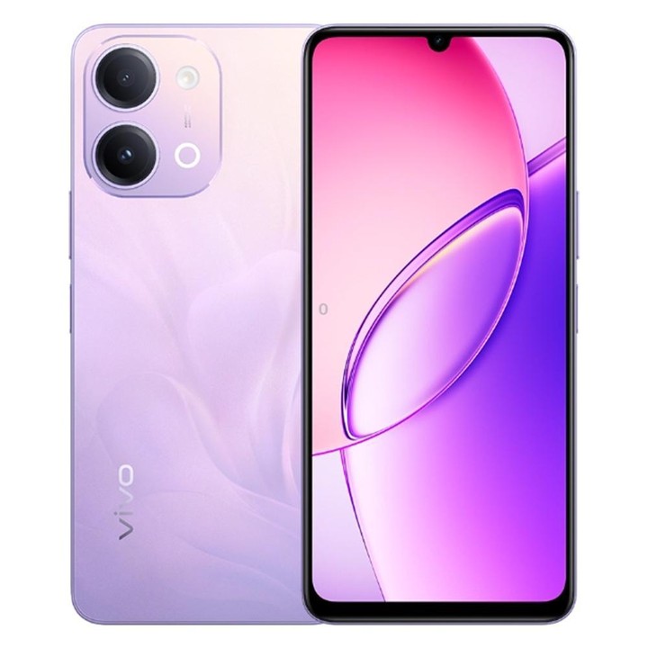vivo Y60, 6GB+128GB, Side Fingerprint, 6.74 inch Android 16 OriginOS 6 Snapdragon 4 Gen 2 Octa Core, OTG, Network: 5G (Purple)