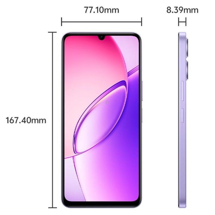 vivo Y60, 6GB+256GB, Side Fingerprint, 6.74 inch Android 16 OriginOS 6 Snapdragon 4 Gen 2 Octa Core, OTG, Network: 5G (Purple)