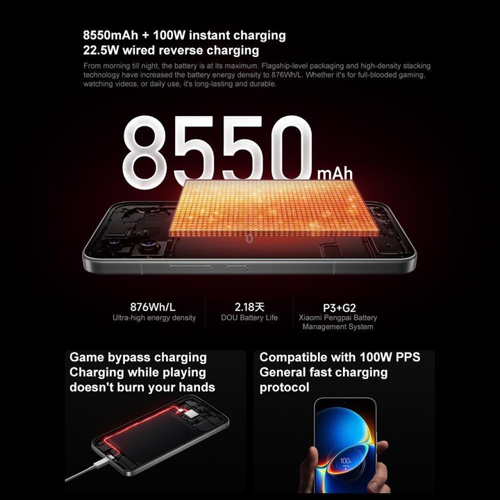 Xiaomi Redmi K90 Max, 12GB+256GB, 6.83 inch Xiaomi HyperOS 3 Dimensity 9500 Octa Core, NFC, Network: 5G (Black)