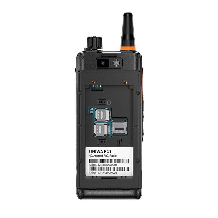 UNIWA F41 Rugged Phone, 1GB+8GB, 2.4 inch MediaTek MT6739 Quad Core, 4600mAh Battery, 21 Keys, Network: 4G (Black)
