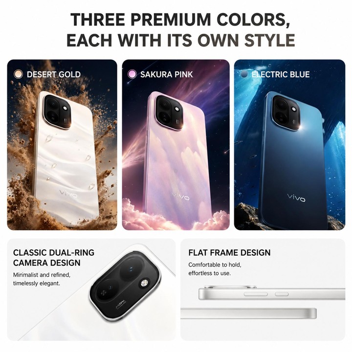 vivo Y600 Turbo, 12GB+256GB, In-screen Fingerprint, 6.83 inch Android 16 OriginOS 6 Snapdragon 7s Gen 4 Octa Core, OTG, NFC, Net