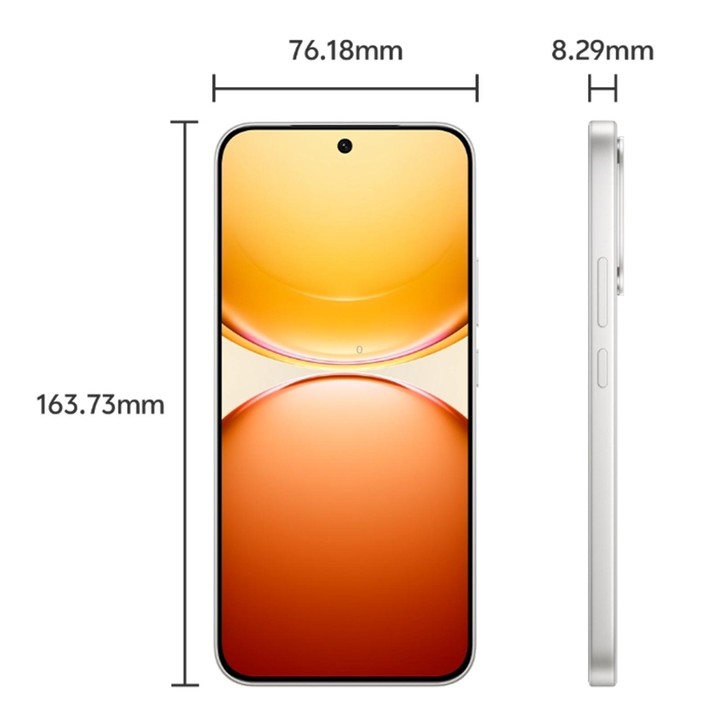 vivo Y600 Turbo, 12GB+512GB, In-screen Fingerprint, 6.83 inch Android 16 OriginOS 6 Snapdragon 7s Gen 4 Octa Core, OTG, NFC, Net