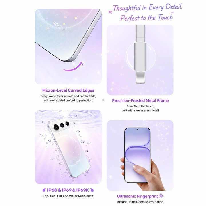 Honor 600 Pro, 12GB+512GB, Screen Fingerprint, 6.57 inch MagicOS 10.0 / Android 16 Dimensity 8550 Elite Octa Core, Network: 5G,