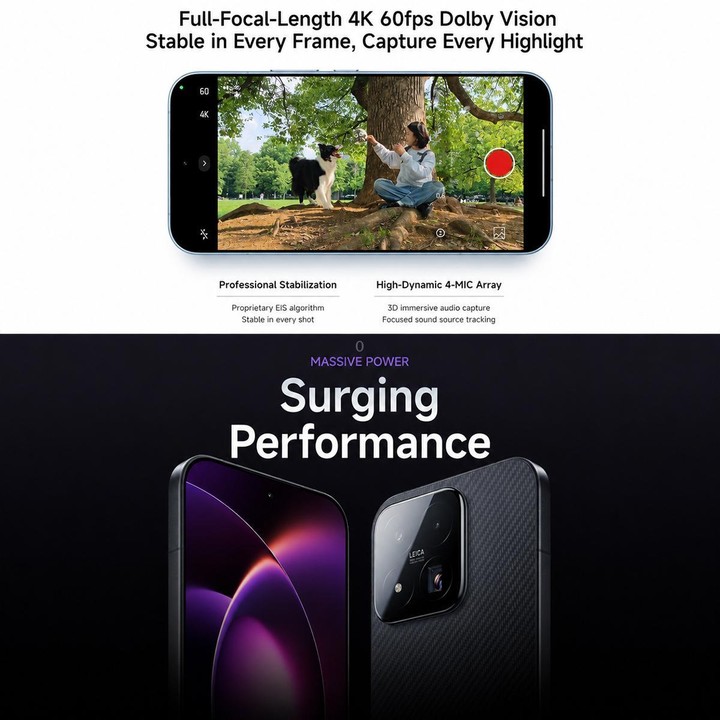 Xiaomi 17 Max, 16GB+256GB, 3D Ultrasonic Fingerprint, 6.9 inch Xiaomi HyperOS 3 Snapdragon 8 Elite Gen 5 Octa Core, NFC, Network