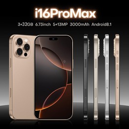 i16 Pro Max / A08, 3GB+32GB, 6.73 inch Screen, Face Identification, Android 8.1 MTK6753 Octa Core, Network: 3G, Dual SIM, AU Plu