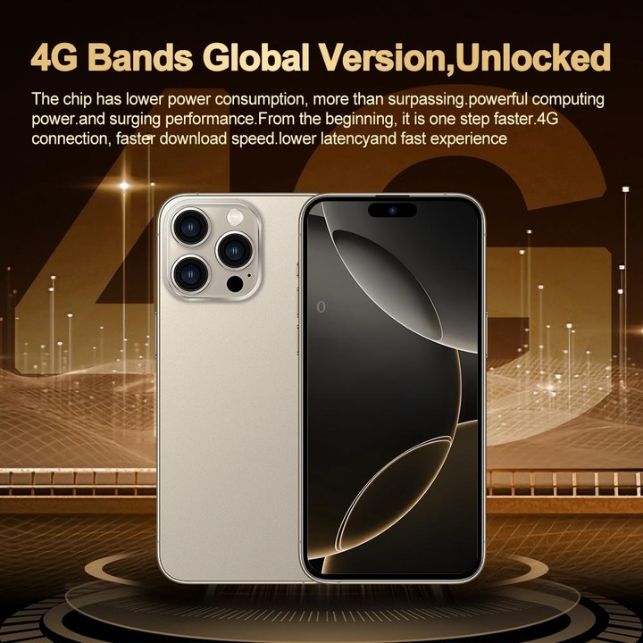 i16 Pro Max / Q5A, 6GB+128GB, 6.5 inch Screen, Face Identification, Android 10 MTK6762 Octa Core, OTG, NFC, Network: 4G, Dual SI