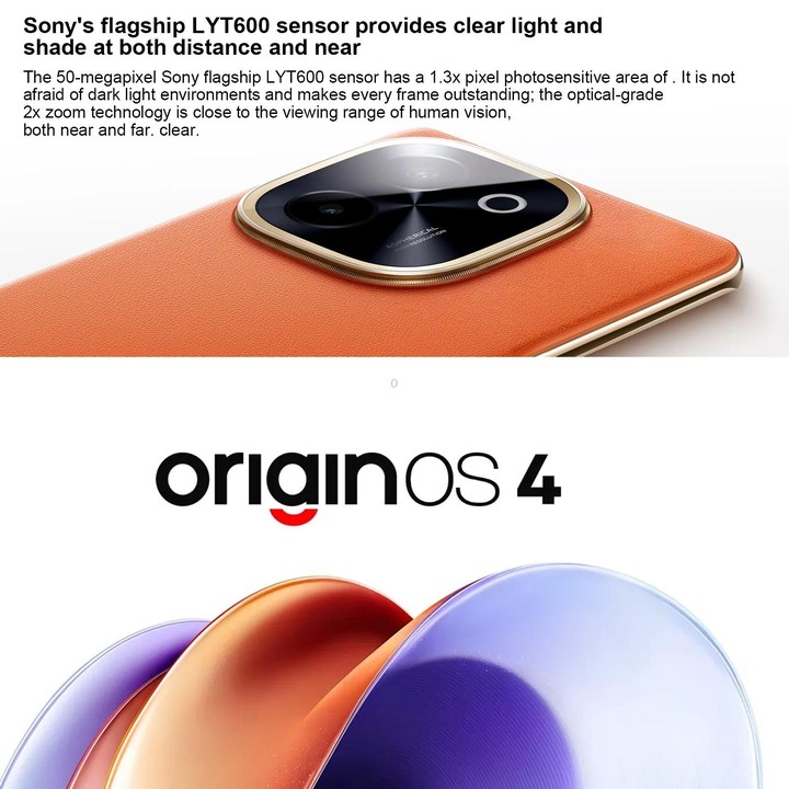 vivo Y200, Dual Back Cameras, 12GB+512GB, Face ID Screen Fingerprint Identification, 6.78 inch Android 14.0 OriginOS 4 Snapdrago