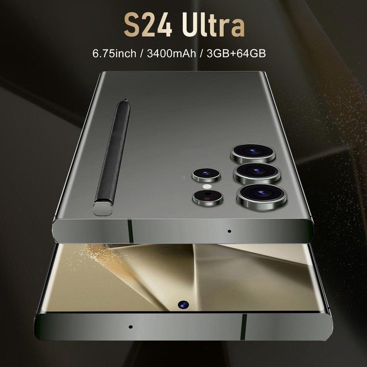 S24 Ultra / M106, 3GB+64GB, Face ID Identification, 6.75 inch Android 8.1 MTK6753 Octa Core, Network: 4G, Dual SIM (Grey)