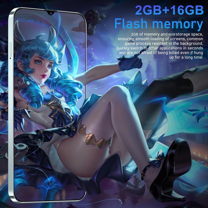 Reno11 Pro / SDT79, 2GB+16GB, Face Identification, 6.28 inch Screen Android 6.0 SC7731 Quad Core, Network: 3G, Dual SIM (Black)