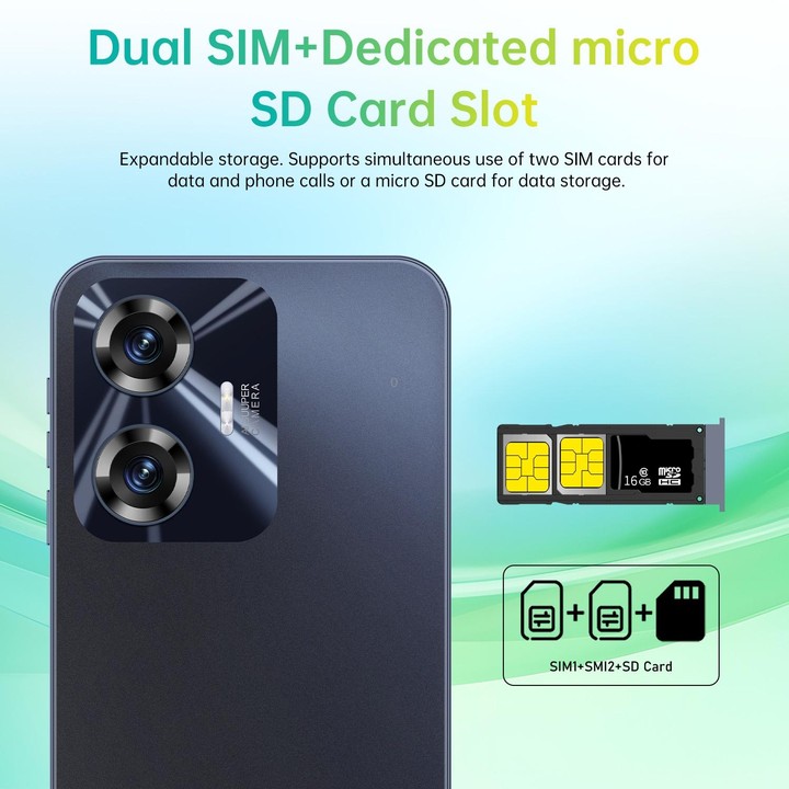C55 / SDT80, 2GB+16GB, Face Identification, 6.28 inch Screen Android 8.1 MTK6737 Quad Core, Network: 4G, Dual SIM (Gold)