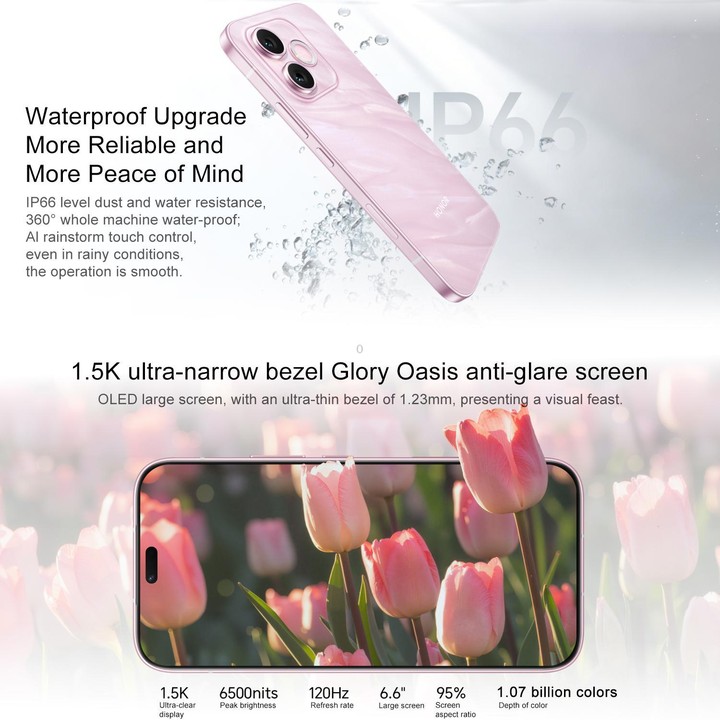 Honor X80i, 12GB+512GB, In-screen Fingerprint, 6.6 inch MagicOS 10.0 Android 16.0 Dimensity 6500 Elite Octa Core, Network: 5G, O