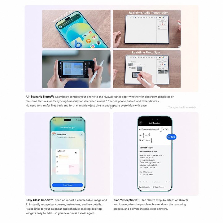 Huawei nova 16 Pro, 12GB+1TB, Side Fingerprint Identification, 6.84 inch HarmonyOS 6.1 Kirin 9010S Octa Cora, NFC, OTG, Not Supp