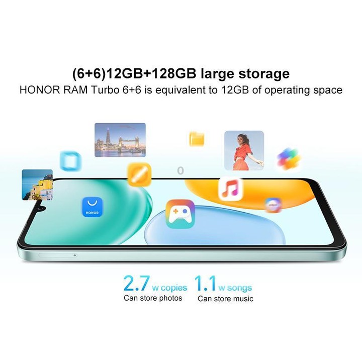 Honor Play 70C, 4GB+64GB, 6.75 inch MagicOS 9.0 Android 15 MediaTek Helio G81 Ultra Octa Core, Network: 4G, OTG (Black)