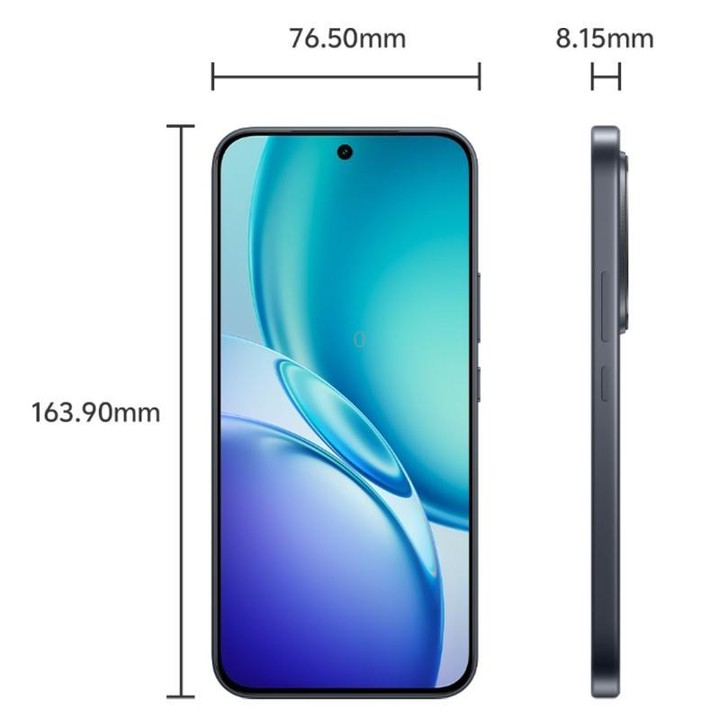 vivo Y600 Pro, 12GB+256GB, In-screen Fingerprint, 6.83 inch Android 16 OriginOS 6 Dimensity 7300e Octa Core, OTG, NFC, Network: