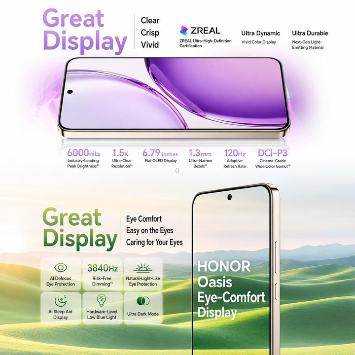 Honor X70 Pro Max, 8GB+512GB, Screen Fingerprint, 6.79 inch MagicOS 10.0 Snapdragon 6 Gen 4 Octa Core, Network: 5G, NFC, OTG (Bl