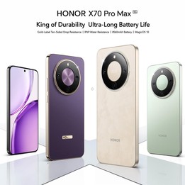 Honor X70 Pro Max, 8GB+512GB, Screen Fingerprint, 6.79 inch MagicOS 10.0 Snapdragon 6 Gen 4 Octa Core, Network: 5G, NFC, OTG (Go