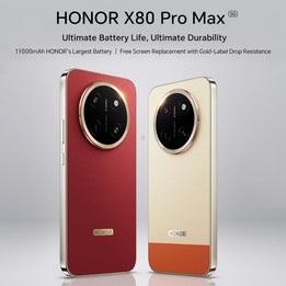 Honor X80 Pro Max, 8GB+128GB, Screen Fingerprint, 6.8 inch MagicOS 10.0 Snapdragon 6 Gen 5 Octa Core, Network: 5G, NFC, OTG (Red