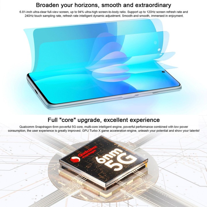 Honor X30 5G ANY-AN00, 48MP Cameras, 8GB+256GB, China Version, Triple Back Cameras, Side Fingerprint Identification, 4800mAh Bat