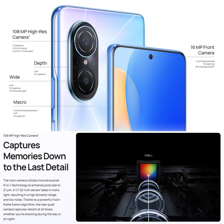 Huawei nova 9 SE 4G JLN-AL00, 108MP Camera, 8GB+256GB, China Version, Quad Back Cameras, Side Fingerprint Identification, 6.78 i