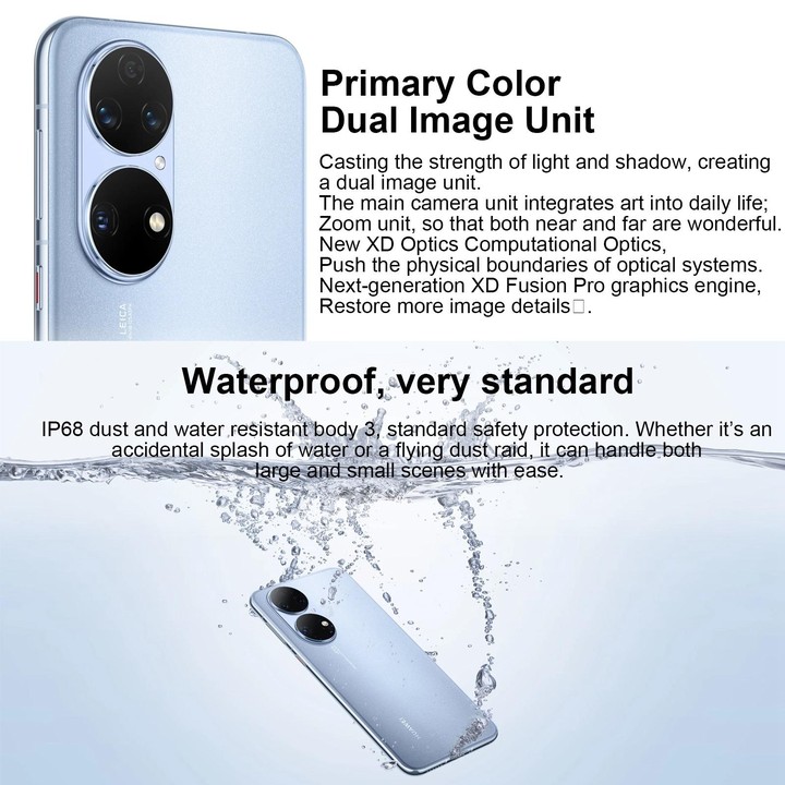 Huawei P50E 4G ABR-AL60, HarmonyOS 2, 50MP Camera, 8GB+256GB, China Version, Triple Back Cameras, 4100mAh Battery, Screen Finger