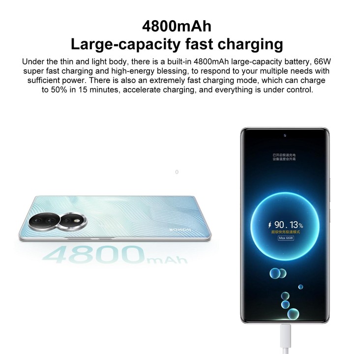 Honor 80 5G ANN-AN00, 160MP Cameras, 8GB+256GB, China Version, Triple Back Cameras, Screen Fingerprint Identification, 6.67 inch
