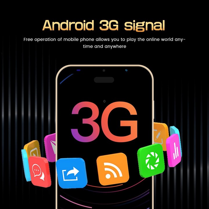 i14 mini HRDP5, 512MB+4GB, 5.0 inch Screen, Face Identification, Android 5.0 MTK6572 Dual Core, Network: 3G (Black)