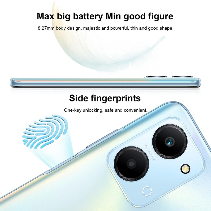 Honor Play7T RKY-AN10, 50MP Camera, 8GB+256GB, China Version, Dual Back Cameras, Side Fingerprint Identification, 6000mAh Batter