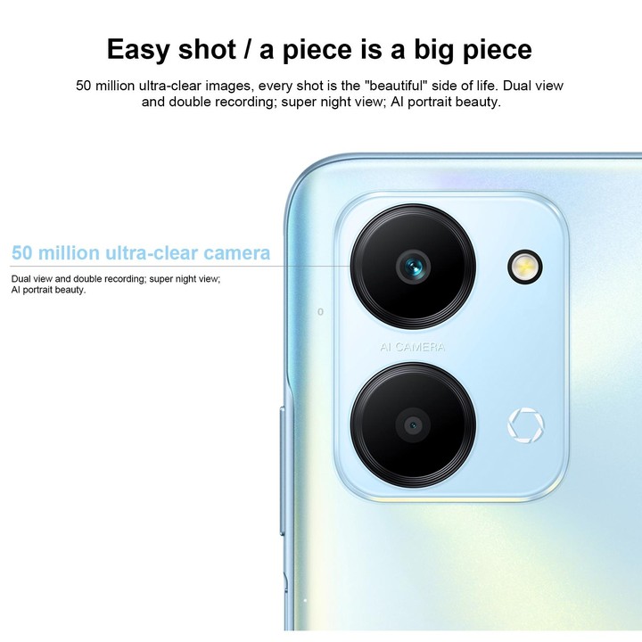 Honor Play7T RKY-AN10, 50MP Camera, 8GB+256GB, China Version, Dual Back Cameras, Side Fingerprint Identification, 6000mAh Batter