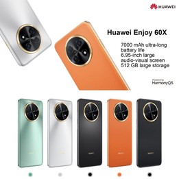 Huawei Enjoy 60X 256GB STG-AL00, China Version, Dual Back Cameras, Side Fingerprint Identification, 7000mAh Battery, 6.95 inch H