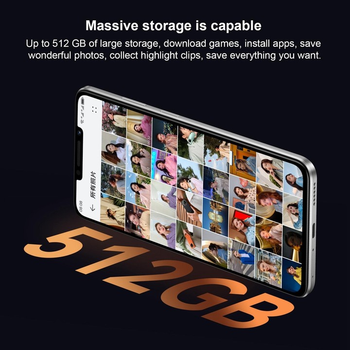 Huawei Enjoy 60X 512GB STG-AL00, China Version, Dual Back Cameras, Side Fingerprint Identification, 7000mAh Battery, 6.95 inch H